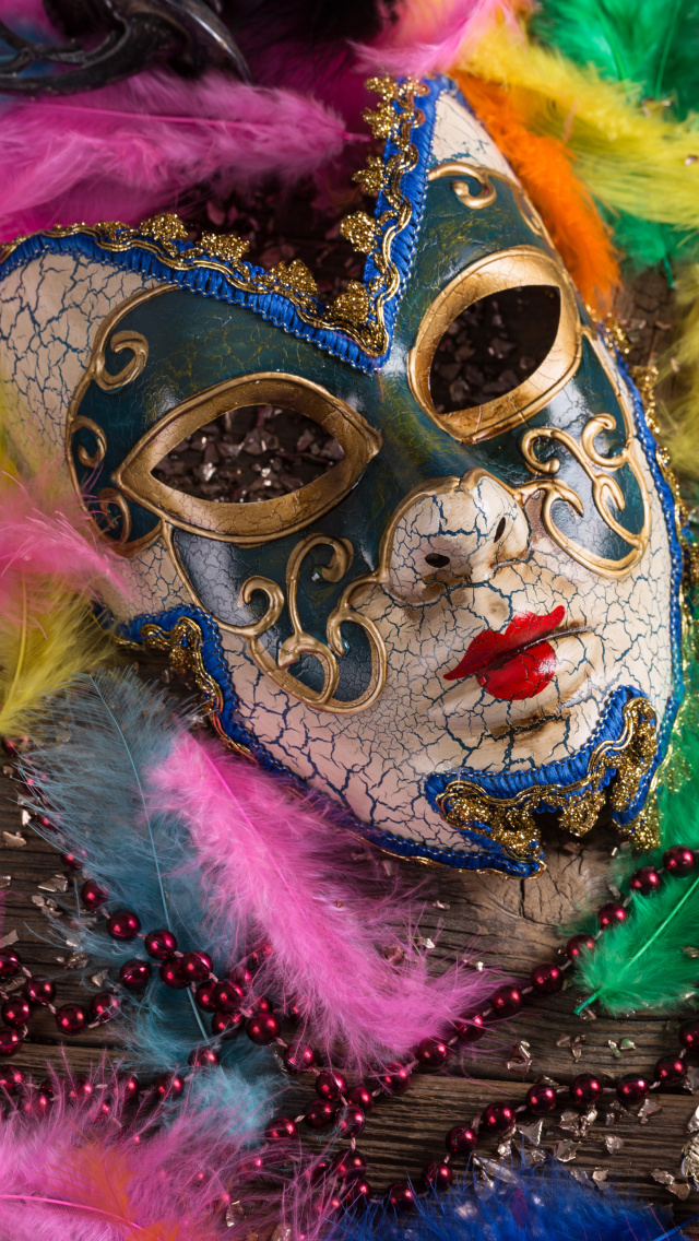 Fondo de pantalla Carnevale di Venezia 640x1136