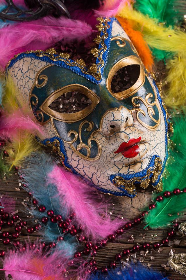 Das Carnevale di Venezia Wallpaper 640x960