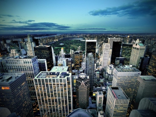 Screenshot №1 pro téma Manhattan New York Usa 320x240