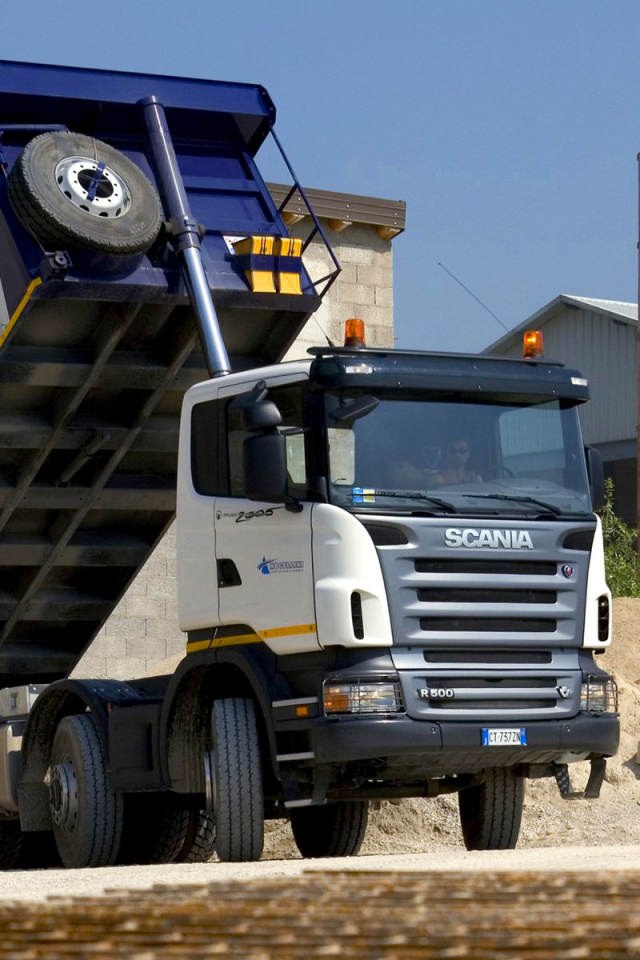 Sfondi Scania Truck 640x960