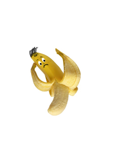 Sfondi Funny Banana 240x320