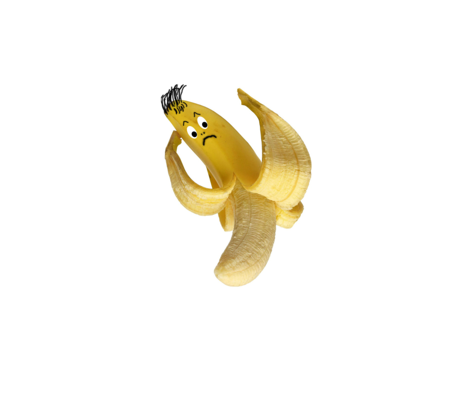 Fondo de pantalla Funny Banana 960x800