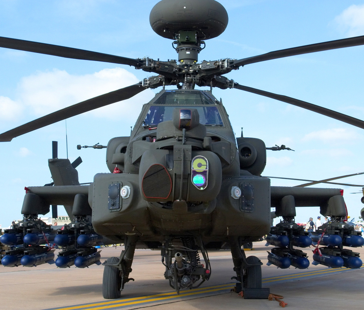 Mi 28 Military Helicopter wallpaper 1200x1024