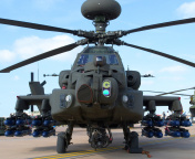Mi 28 Military Helicopter screenshot #1 176x144