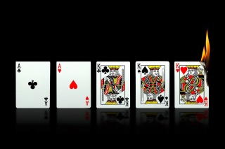 Poker Playing Cards Background for Android, iPhone and iPad