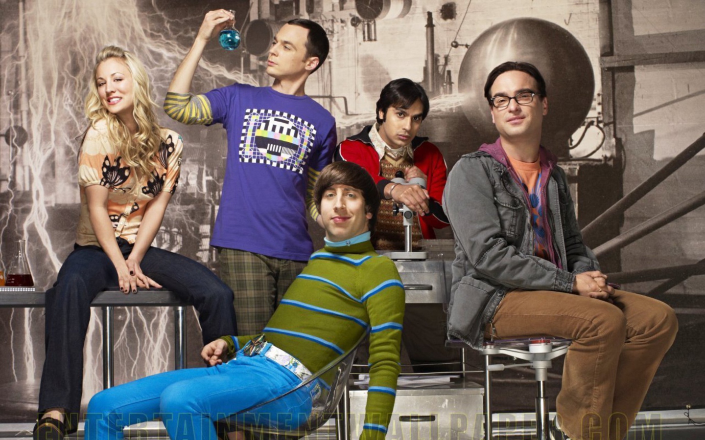 Das The Big Bang Theory Wallpaper 1440x900