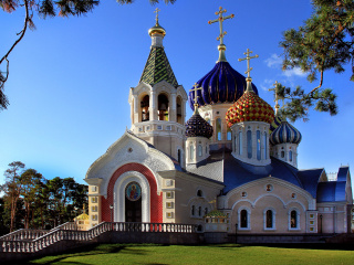 Обои Orthodox Church 320x240