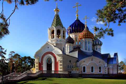 Обои Orthodox Church 480x320