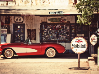 Route 66 wallpaper 320x240