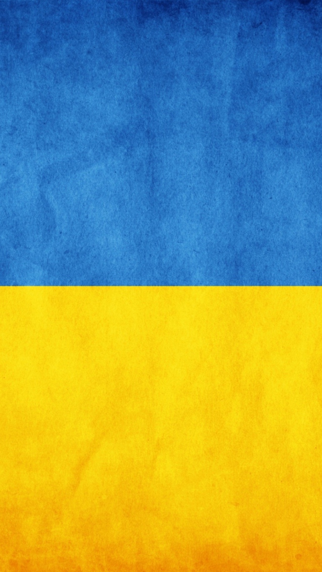 Sfondi Ukraine Flag 640x1136