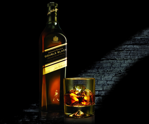 Обои Whiskey Bottle 480x400