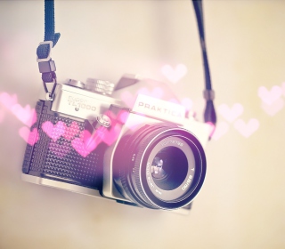 I Love My Camera - Obrázkek zdarma pro 208x208