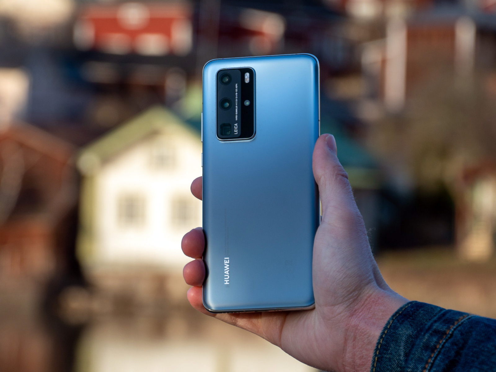 Обои Huawei P40 Pro with best Ultra Vision Camera 1600x1200