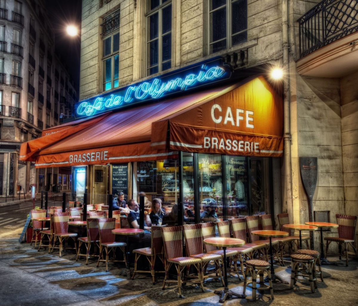 Screenshot №1 pro téma Paris Cafe 1200x1024