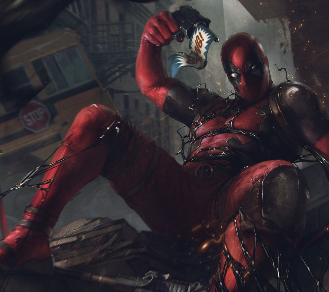 Sfondi Deadpool Comics 1080x960