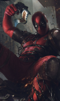 Deadpool Comics wallpaper 240x400