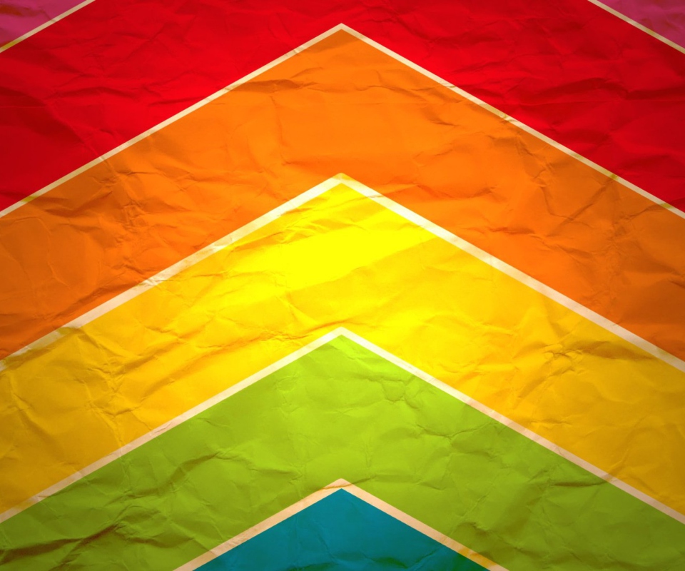 Das Colorful Vectors Wallpaper 960x800