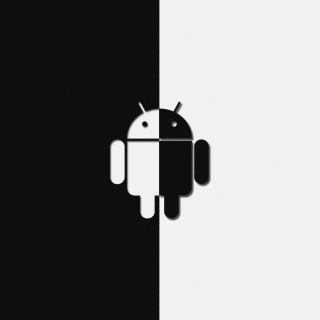 Android Black And White papel de parede para celular para 1024x1024