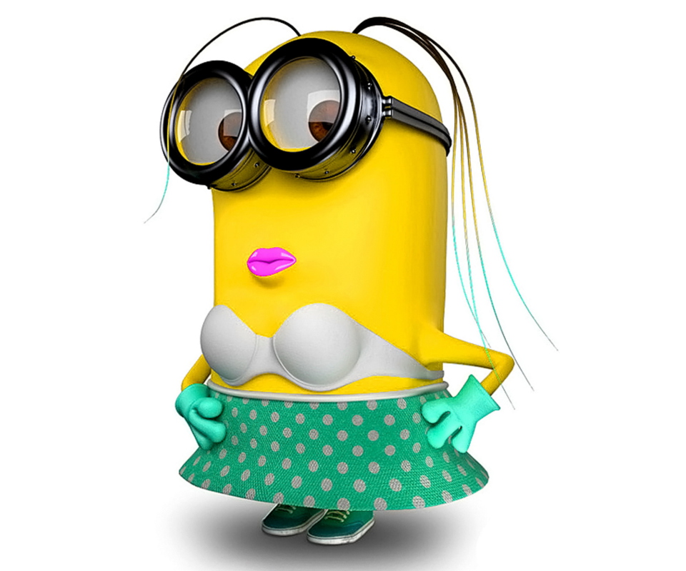 Das Female Minion Wallpaper 960x800