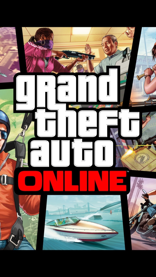 Grand Theft Auto Online wallpaper 640x1136