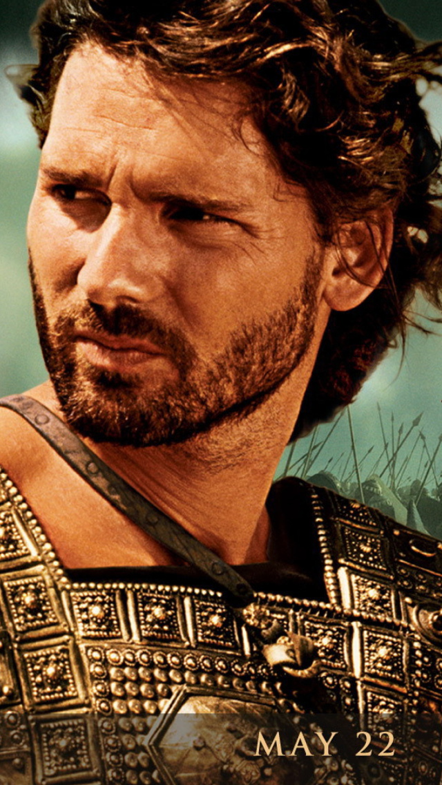 Eric Bana as Hector in Troy wallpaper 640x1136
