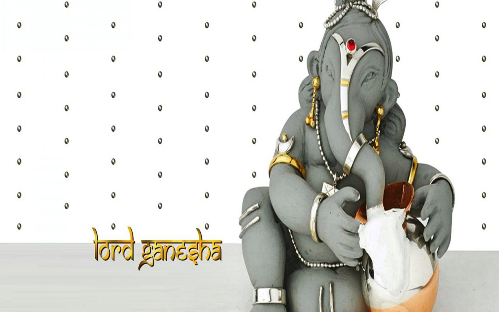 Screenshot №1 pro téma Lord Ganesha 1680x1050