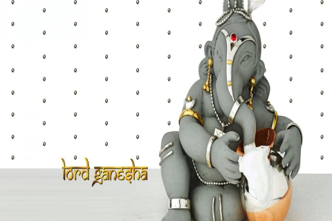 Fondo de pantalla Lord Ganesha 480x320