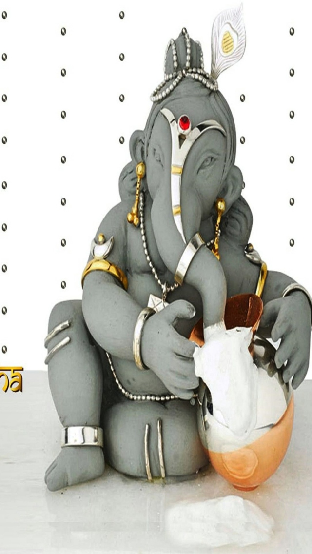 Das Lord Ganesha Wallpaper 640x1136