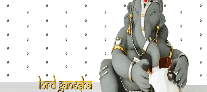 Обои Lord Ganesha 720x320