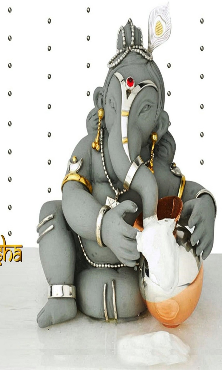 Fondo de pantalla Lord Ganesha 768x1280