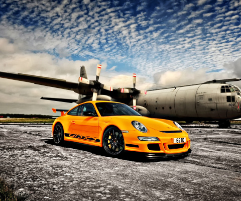 Porsche 911 GT3 wallpaper 480x400