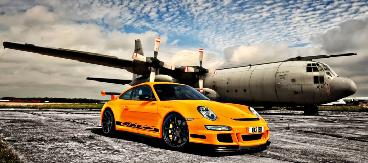 Screenshot №1 pro téma Porsche 911 GT3 720x320