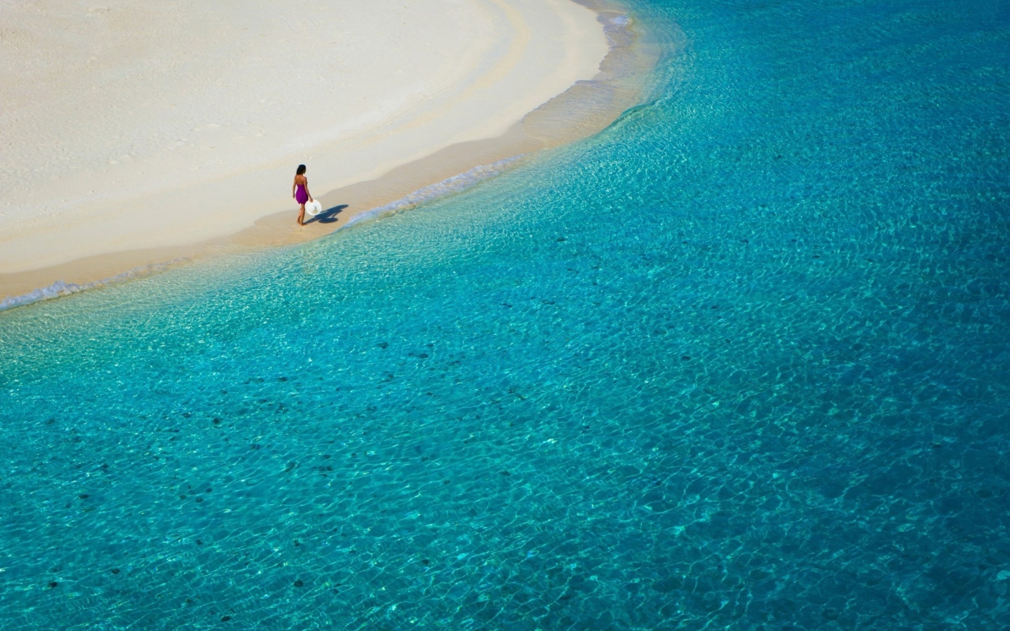 Fondo de pantalla Beach Promenade 1440x900