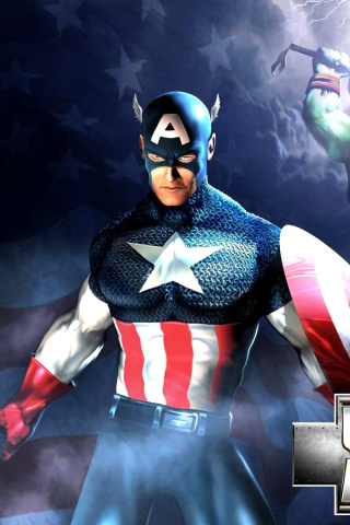 Fondo de pantalla Marvel Ultimate Alliance 2 Hero 320x480