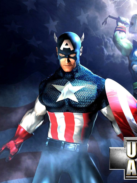 Marvel Ultimate Alliance 2 Hero wallpaper 480x640