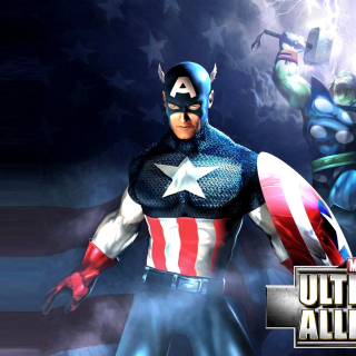 Обои Marvel Ultimate Alliance 2 Hero на iPad 3