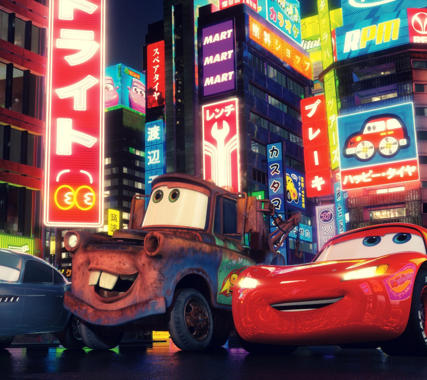 Cars The Movie wallpaper 1440x1280