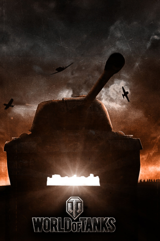 Обои World Of Tanks 320x480