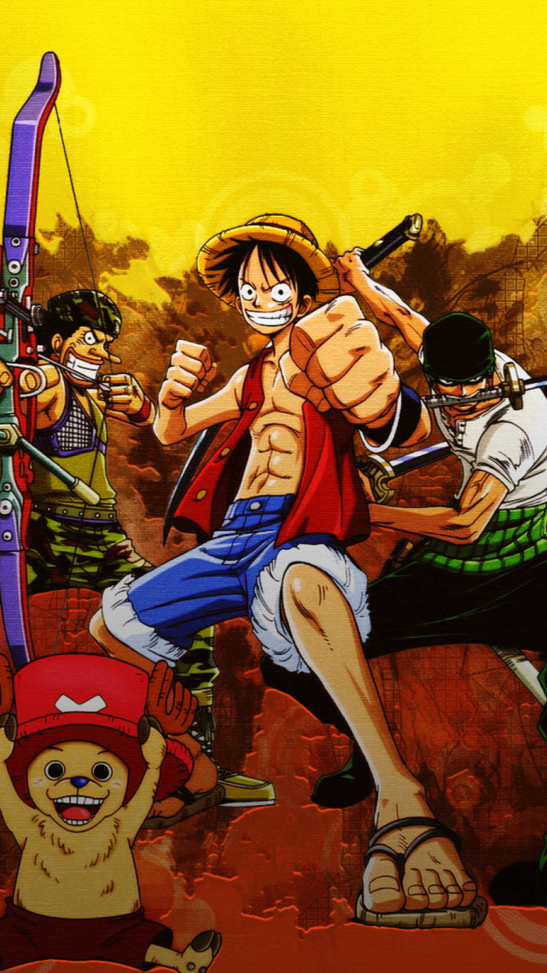 Fondo de pantalla One Piece Armed 1080x1920