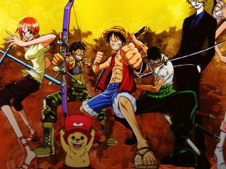 Fondo de pantalla One Piece Armed 320x240