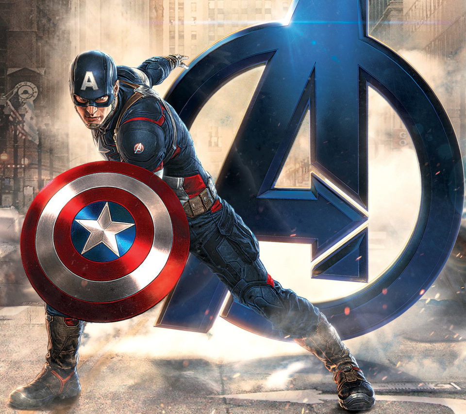 Captain America Marvel Avengers wallpaper 960x854