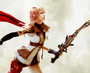 Fondo de pantalla Lightning Final Fantasy XIII 176x144