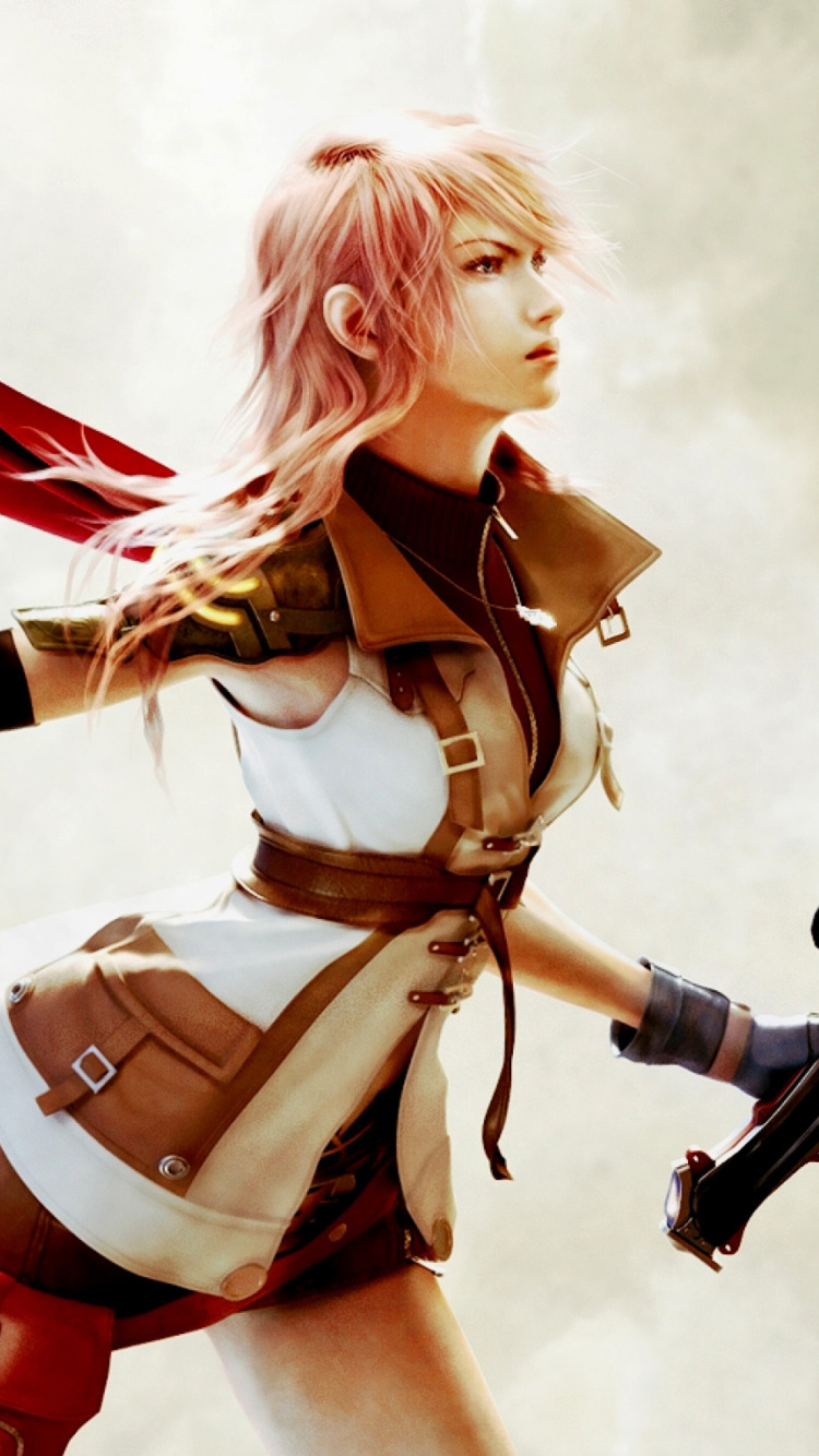 Sfondi Lightning Final Fantasy XIII 750x1334