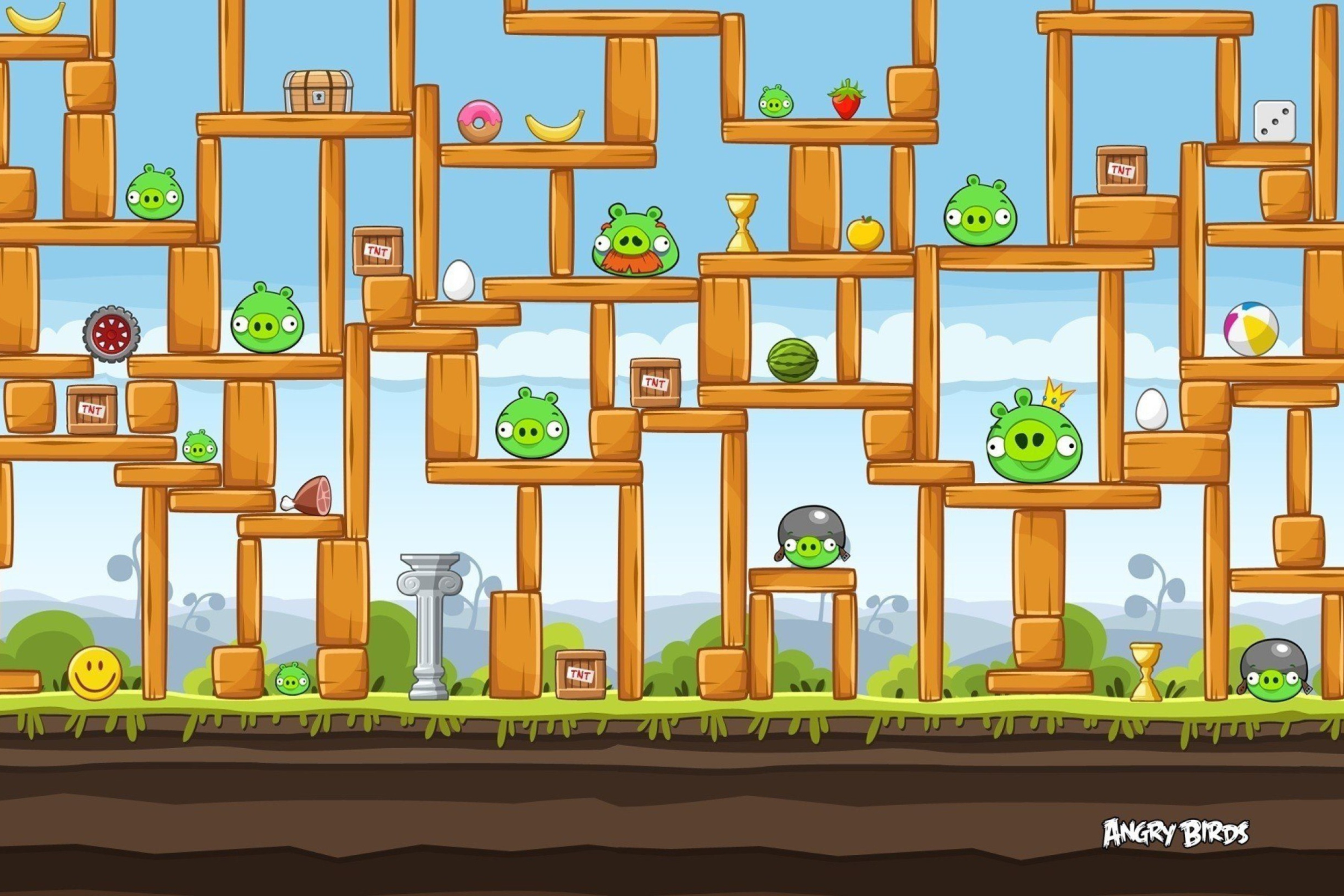 Fondo de pantalla Angry Birds 2880x1920