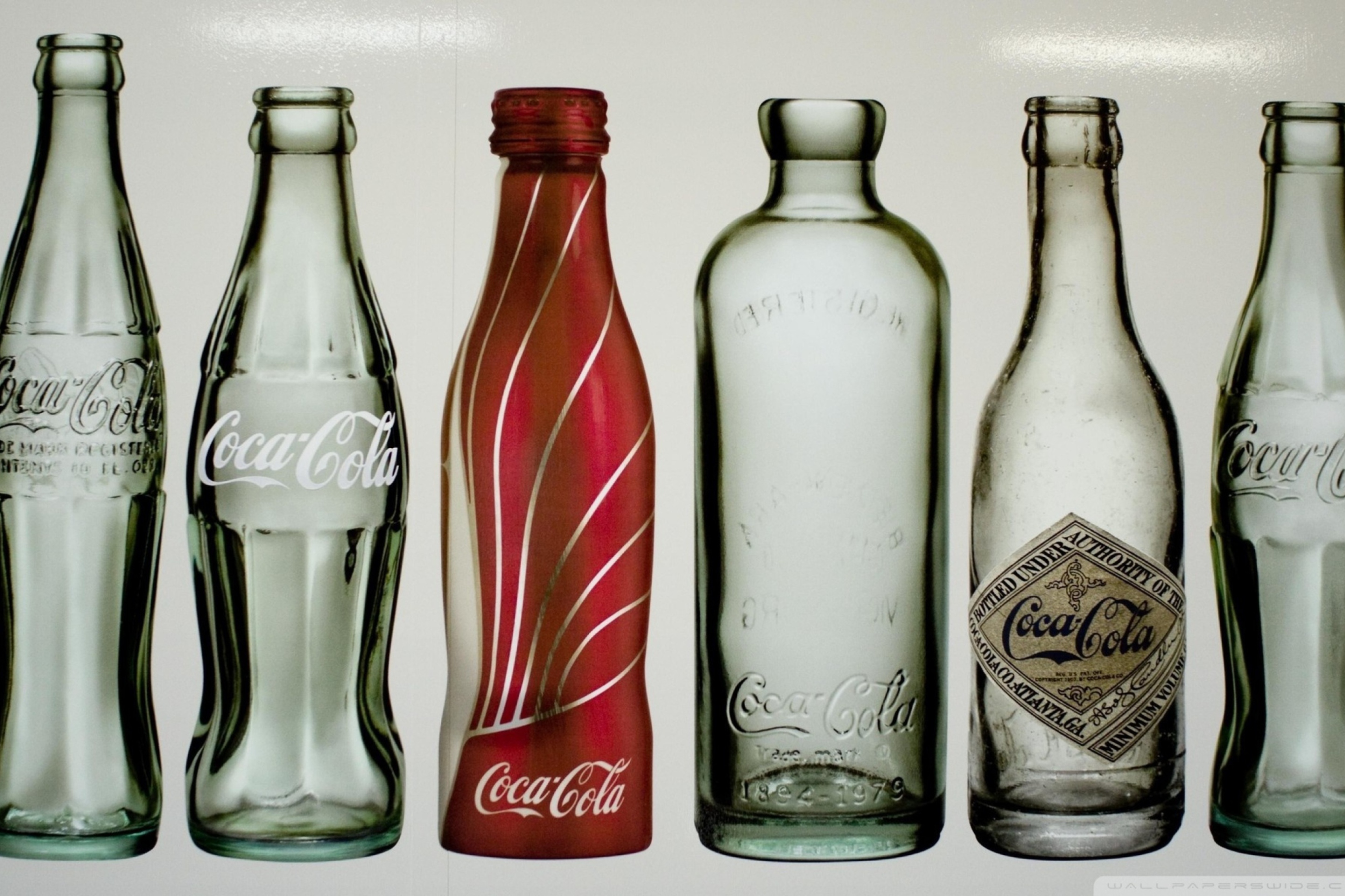 Screenshot №1 pro téma Old Coca Cola Bottles 2880x1920