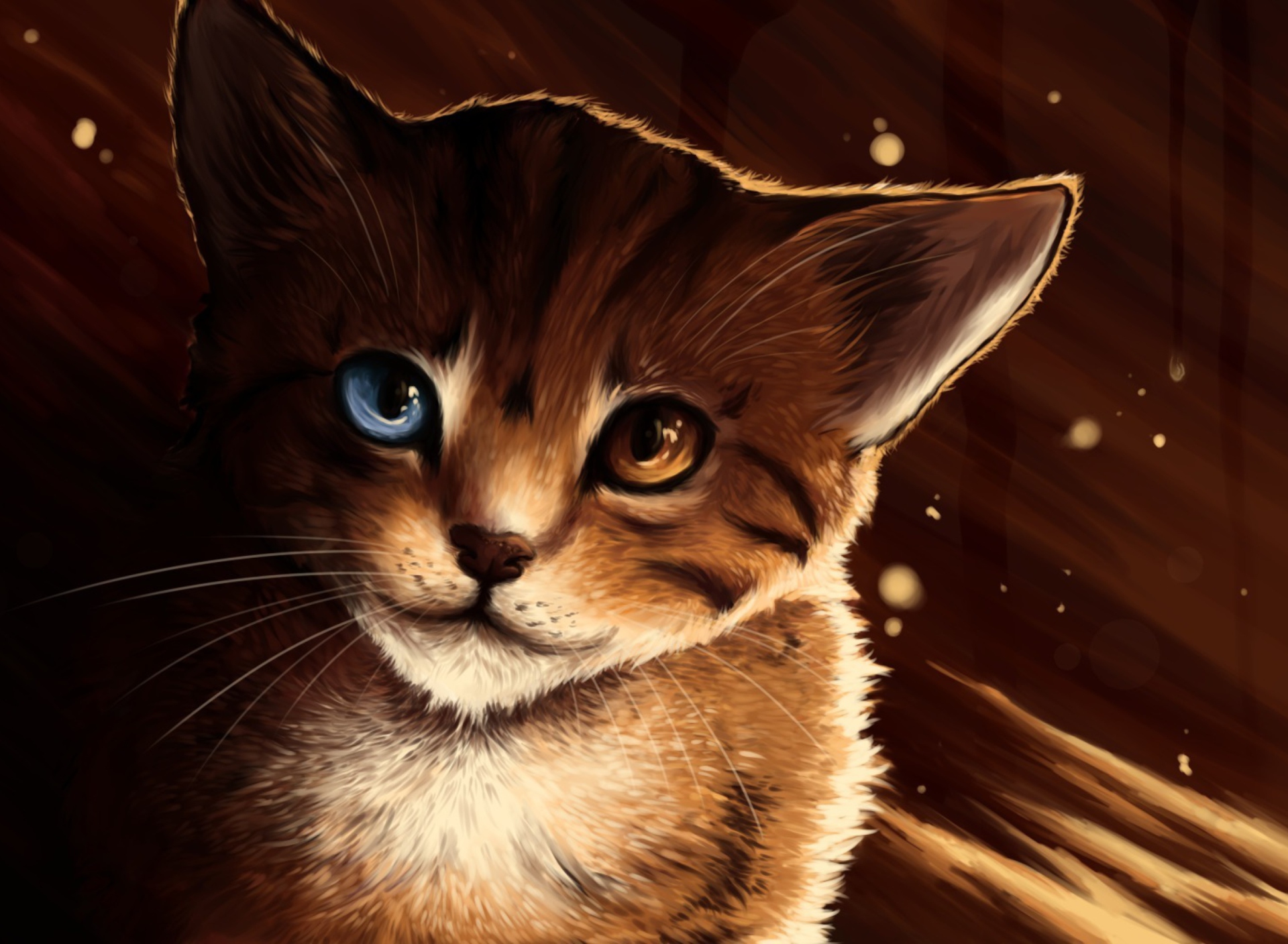 Screenshot №1 pro téma Drawn Cat 1920x1408