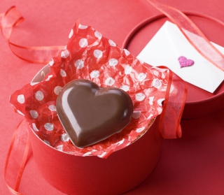 Chocolate Heart - Obrázkek zdarma pro iPad