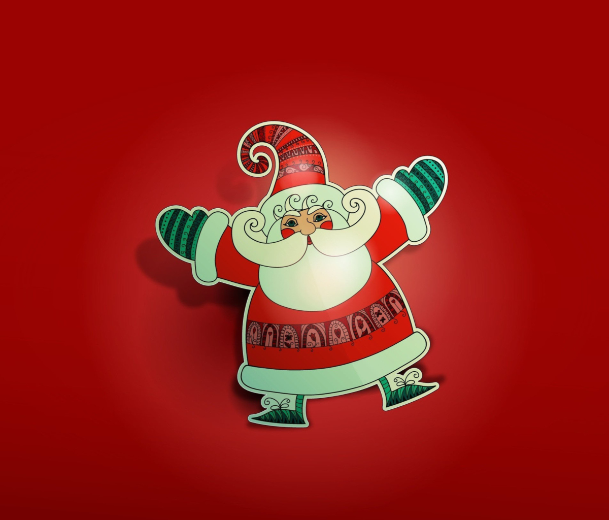 Screenshot №1 pro téma Dancing Santa 1200x1024