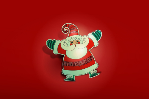 Screenshot №1 pro téma Dancing Santa 480x320