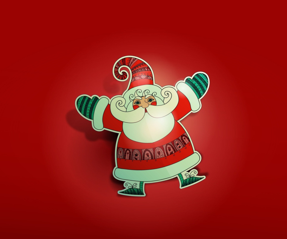 Screenshot №1 pro téma Dancing Santa 960x800